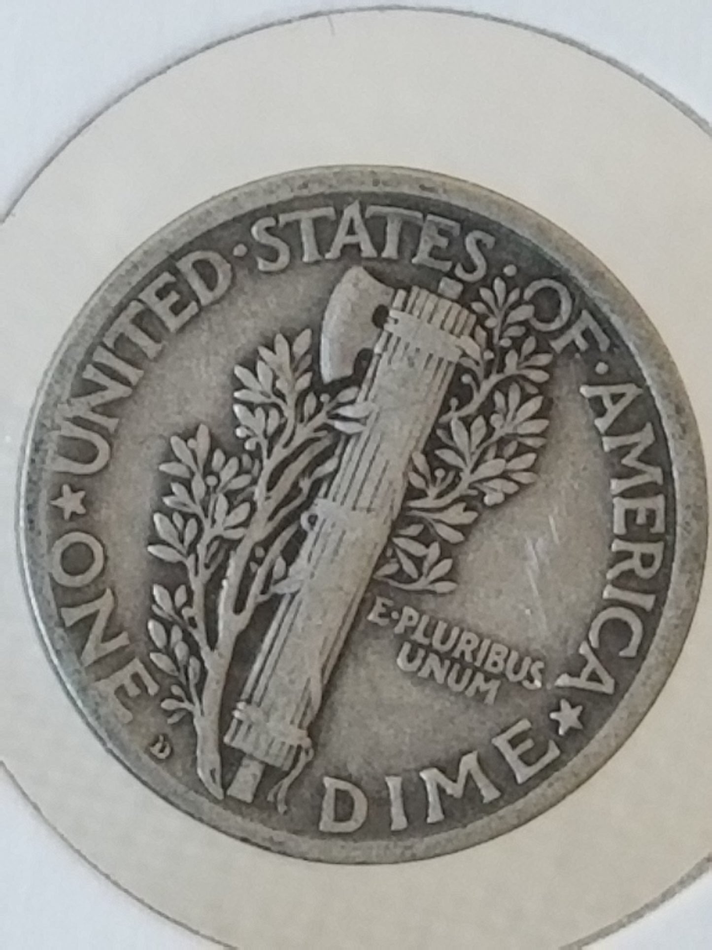 1918 D Silver Mercury Dime
