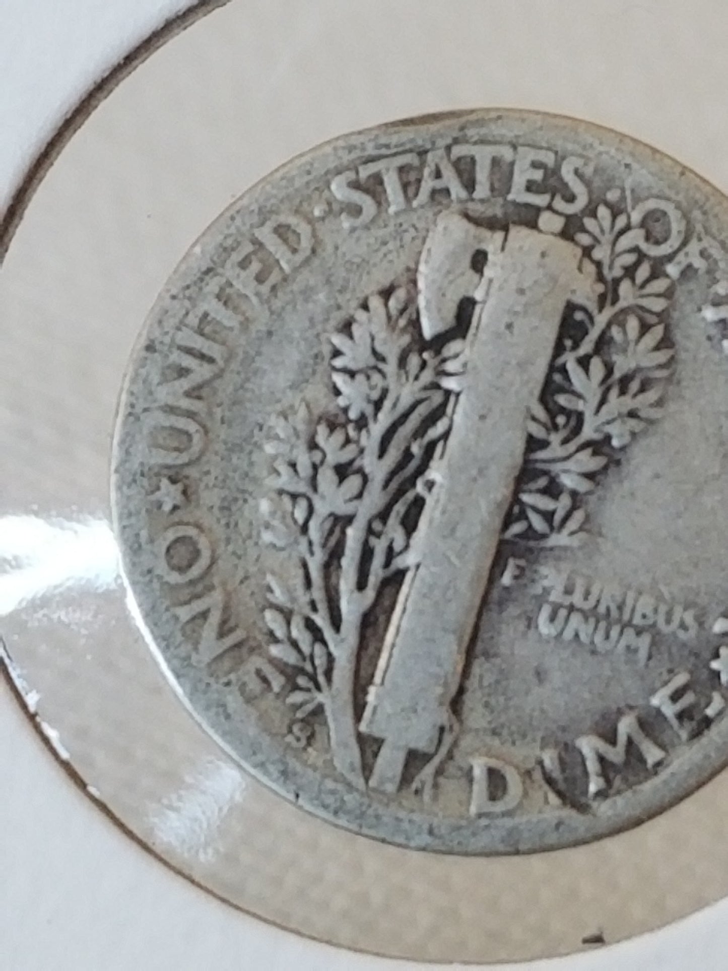1924 S Silver Mercury Dime