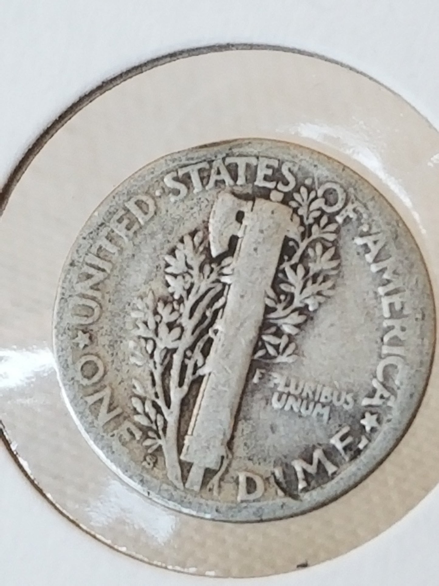 1924 S Silver Mercury Dime