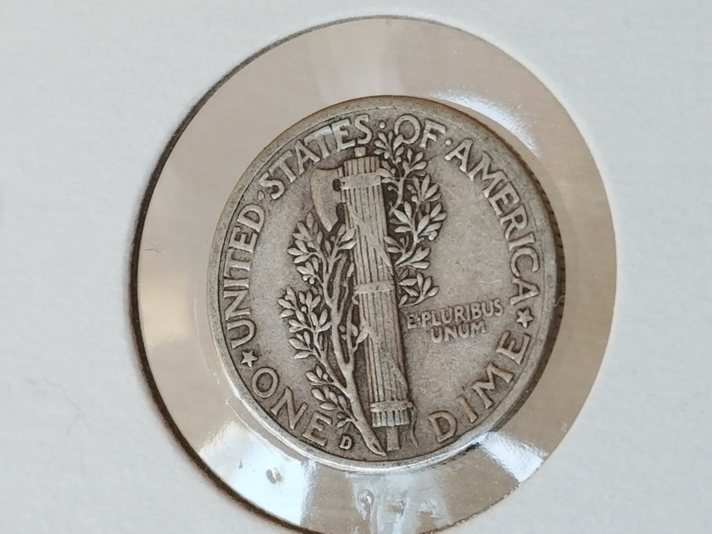 1940 D Silver Mercury Dime