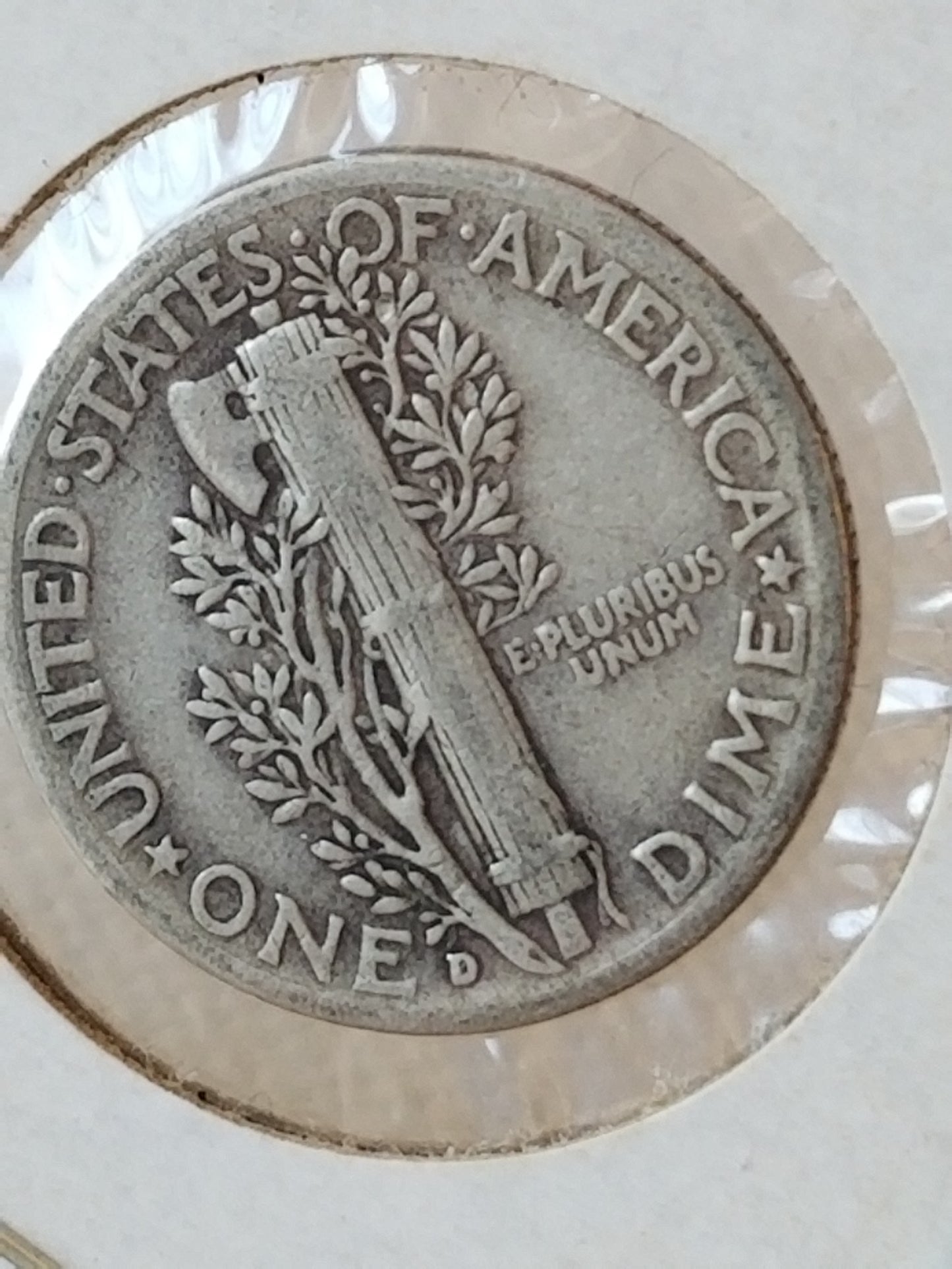 1941 D Silver Mercury Dime