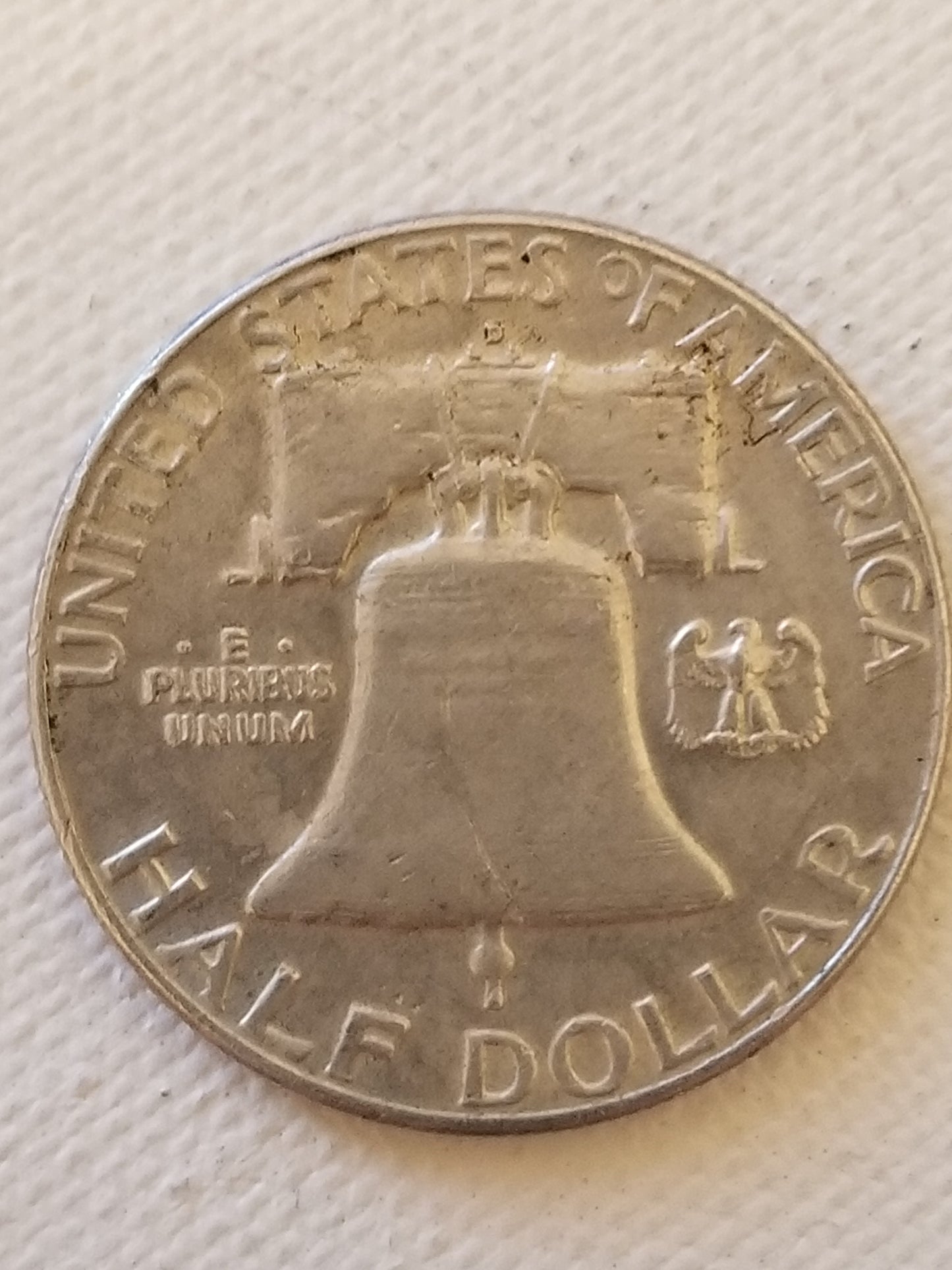 1961 D Silver Franklin Half Dollar